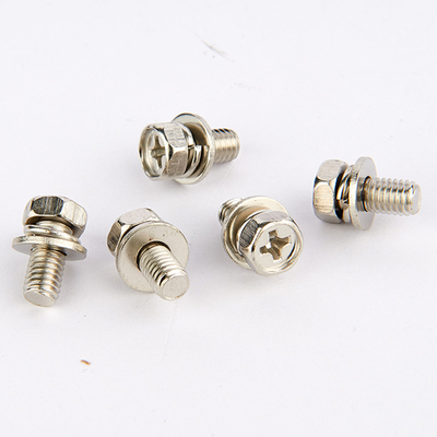 外六角凹脑三组合